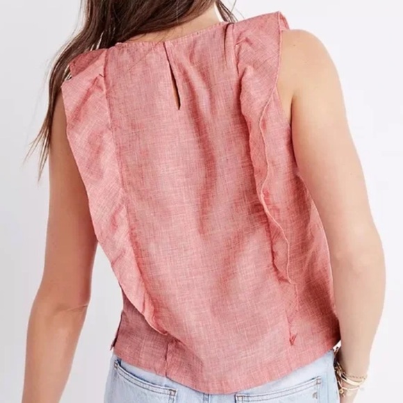 Madewell Bellflower Ruffle Top - Picture 2 of 5